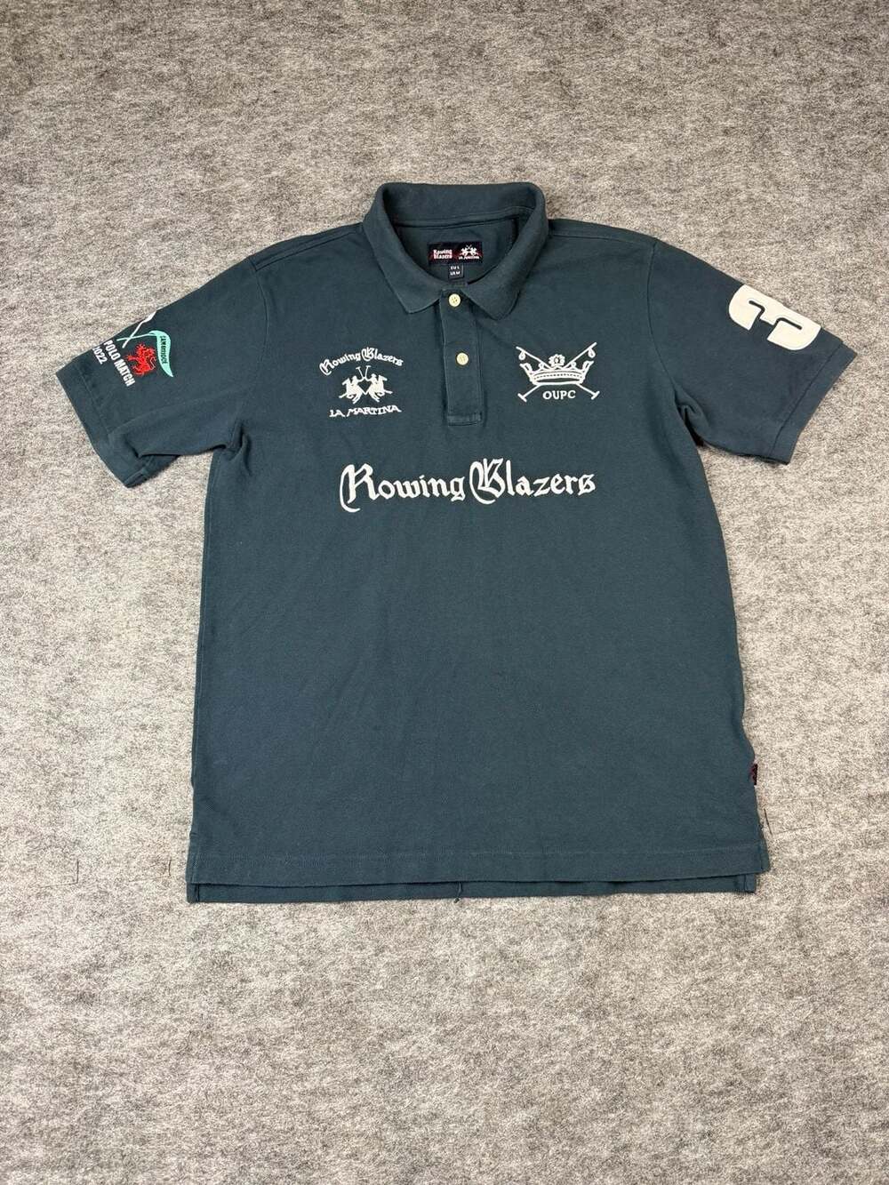 Rowing Blazers La Martina Polo Shirt US M Oxford Varsity 2022